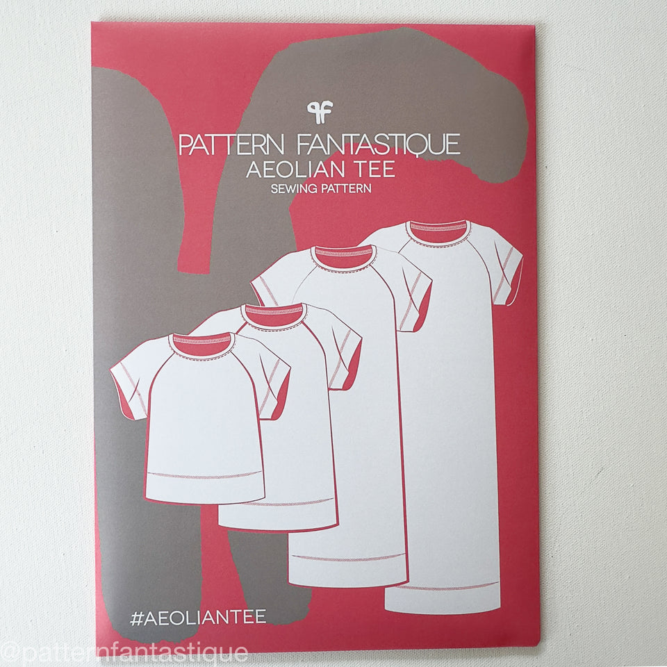 Aeolian Tee Shirt, Dress - Sewing Pattern Sewing Pattern PRINT or PDF