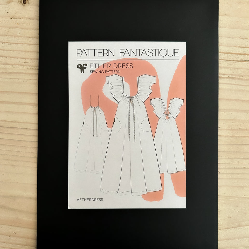Ether Dress- Sewing Pattern PRINT or PDF