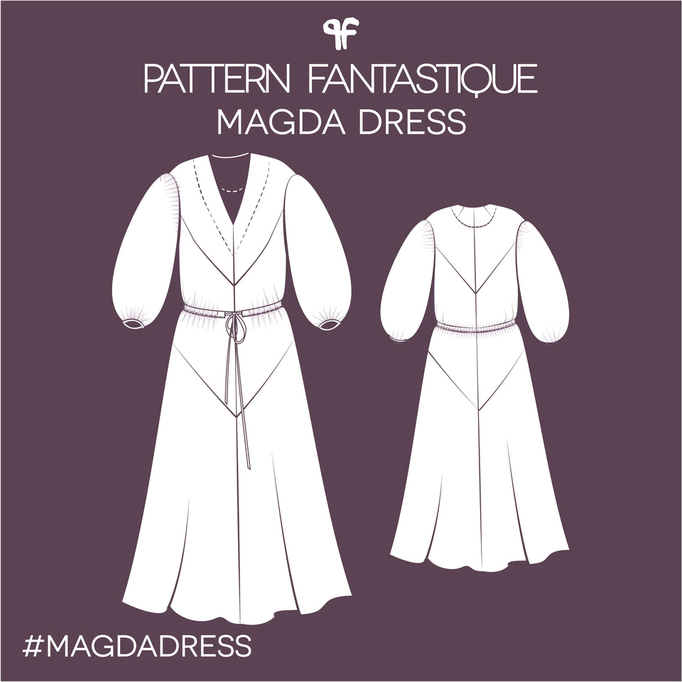 Magda Dress- Half price older style packaging.