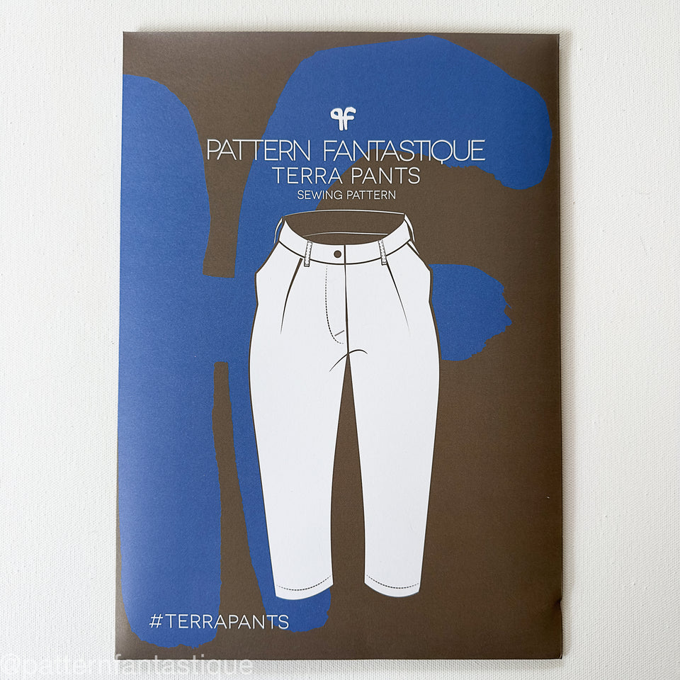 Terra Pant Sewing Pattern Print Front Pattern Fantastiqiue