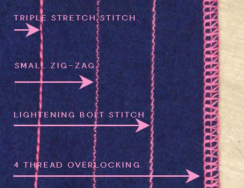 Which stitch to choose when joining seams on knits?