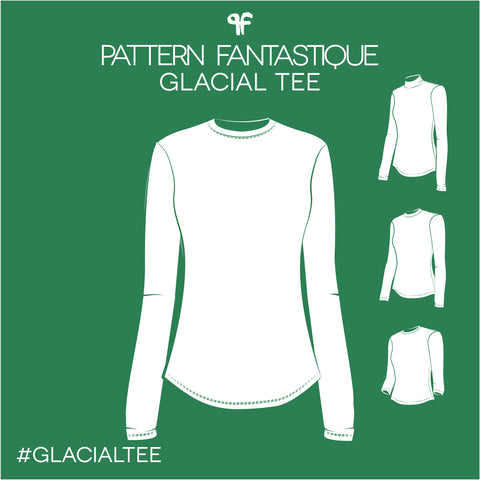 Glacial Tee/Skivvy by Pattern Fantastique