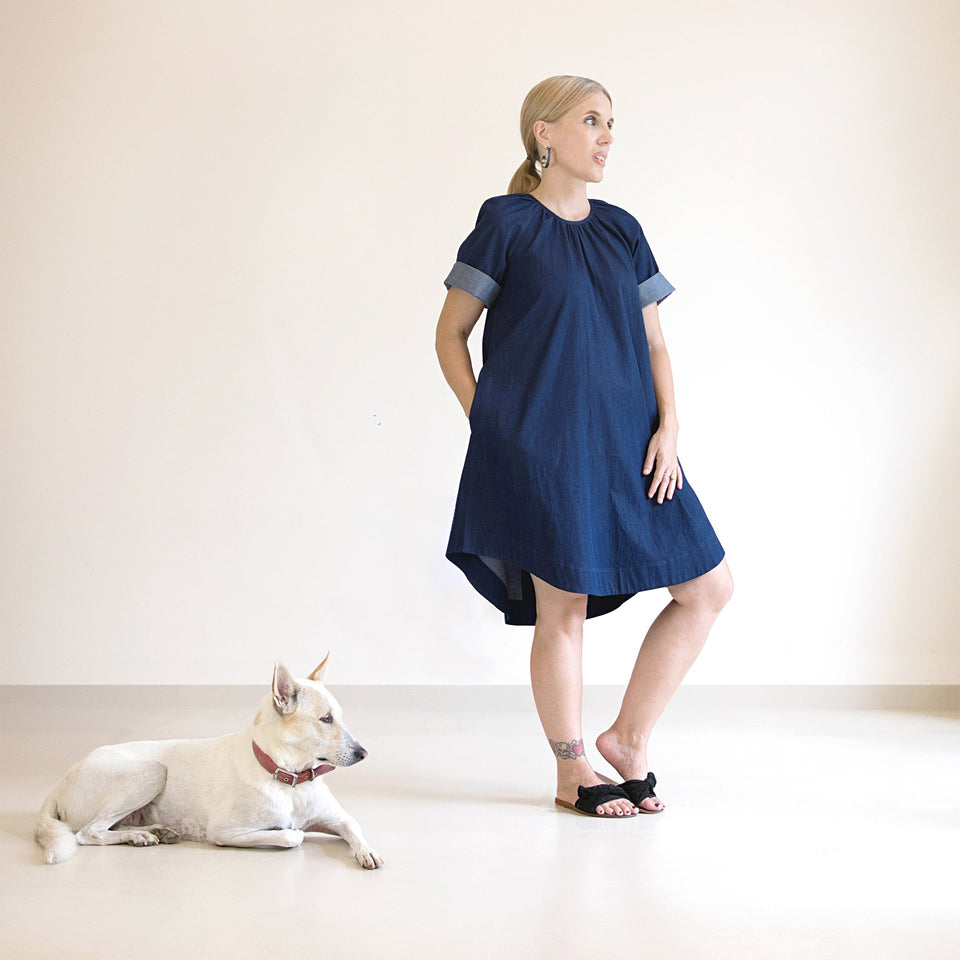 Calyx Smock - Sewing Pattern PRINT or PDF